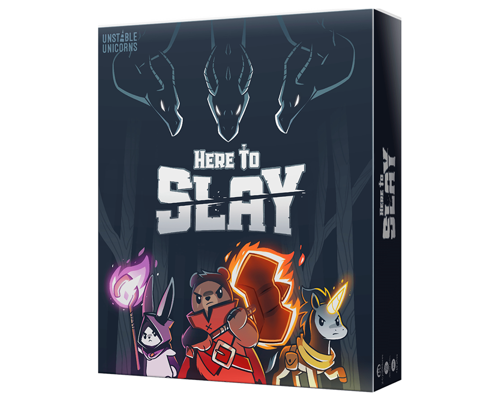 Here To Slay: Juego de mesa en Español. Asmodee