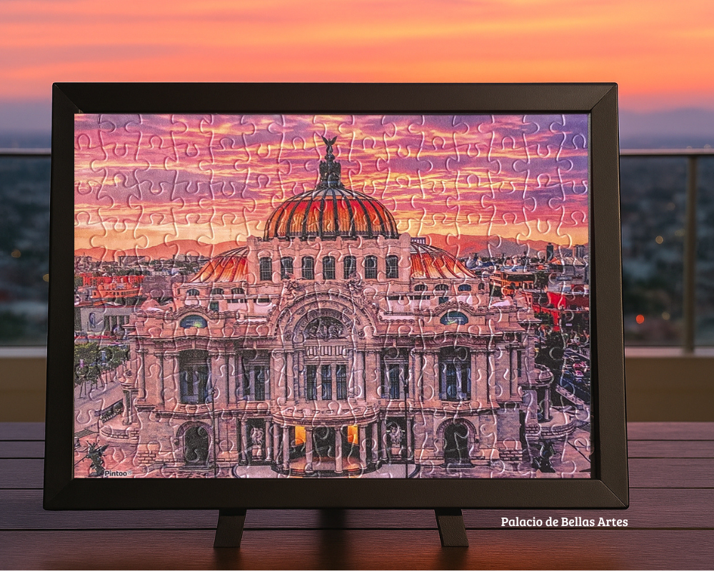 Palacio de Bellas Artes, Viva México: Rompecabezas 150 Piezas Miniatura PieceRelax