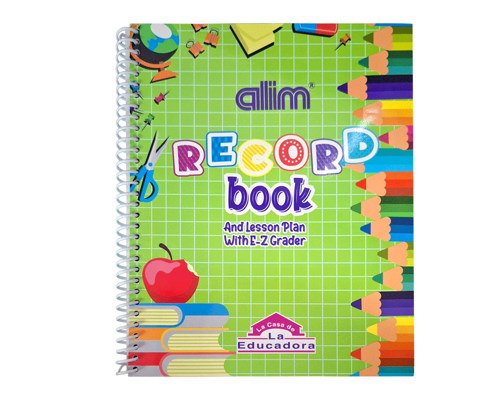 Record Book (Lista de asistencia en inglés) Alim
