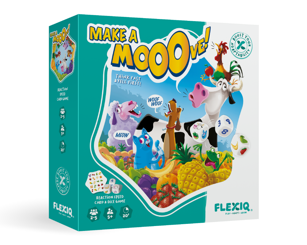 Make a Mooove! Juego de Mesa FlexiQ