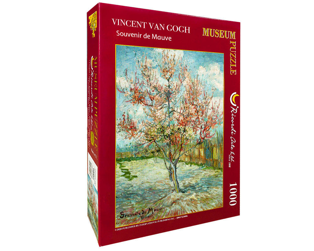 Van Gogh - Melocotonero en Flor: Rompecabezas de Arte 1000 Piezas Ricordi