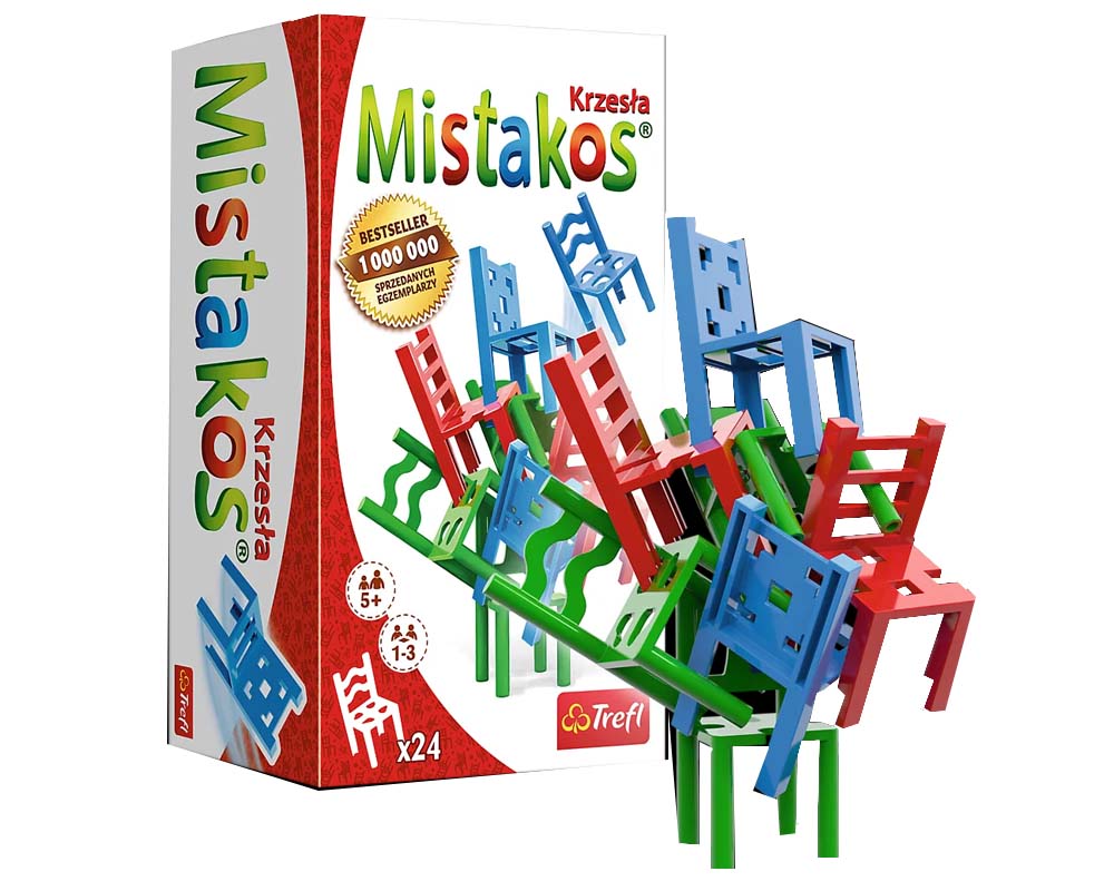 Mistakos Sillas - Juego de Mesa Trefl