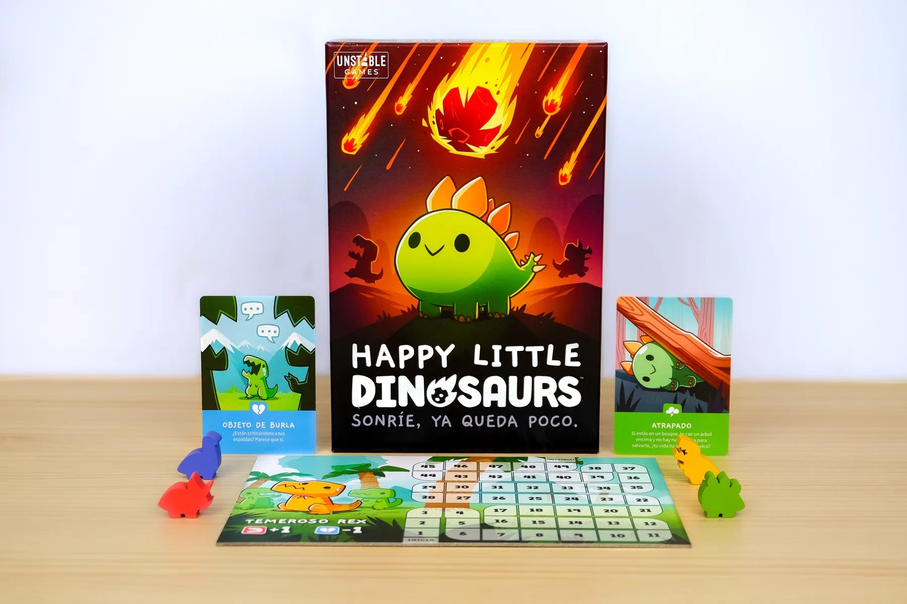 Happy Little Dinosaurs (en Español) Juego de Mesa Asmodee