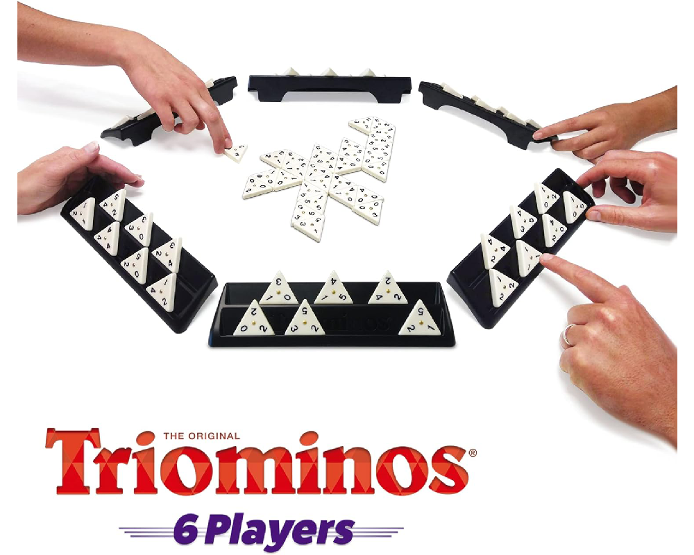 Triominos 6 Jugadores. Juego de Mesa. Goliath