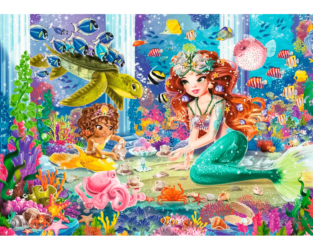 Sirenas: Rompecabezas 2 x 24 Piezas Ravensburger