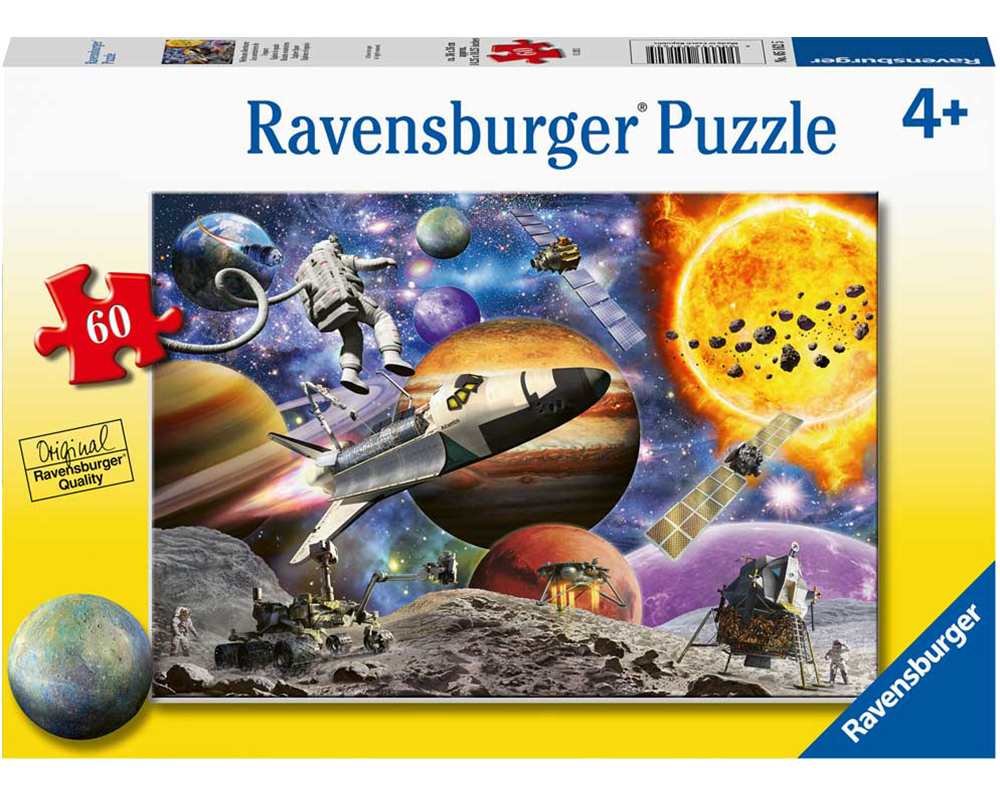 Explorando el Espacio Rompecabezas 60 Piezas Ravensburger