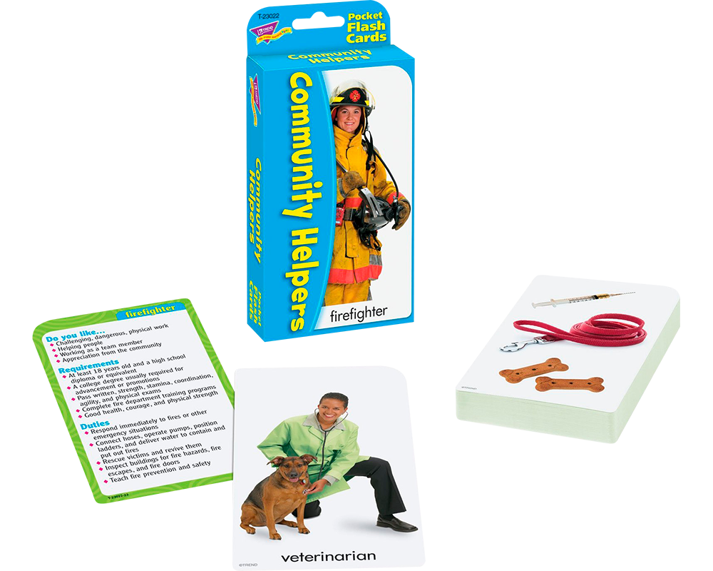 Servidores Públicos (Inglés): Tarjetas Educativas de Bolsillo Trend