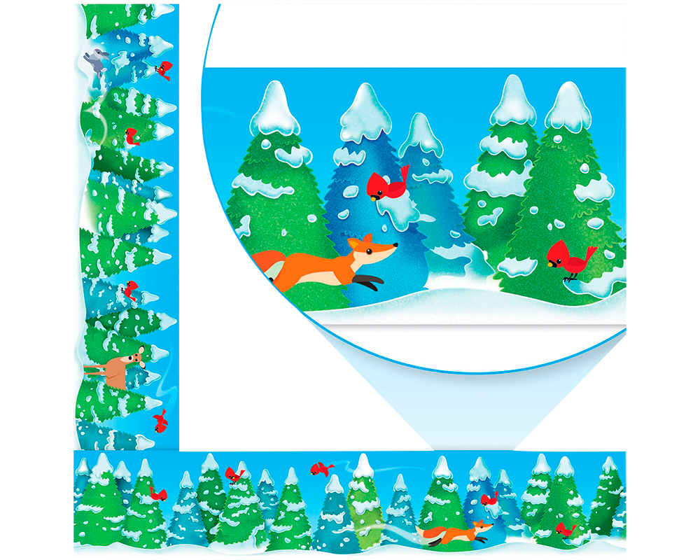 Cenefas El Invierno Es Increíble. Trend Inc