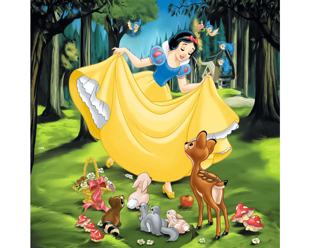 Cenicienta, Blancanieves y la Sirenita: Rompecabezas 3 x 49 Piezas Ravensburger