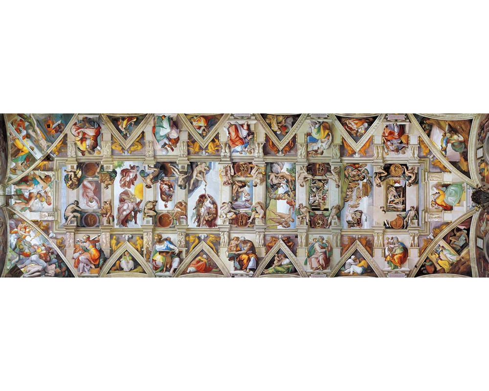 Miguel Angel: Capilla Sixtina: Rompecabezas de Arte 1000 Piezas Eurographics