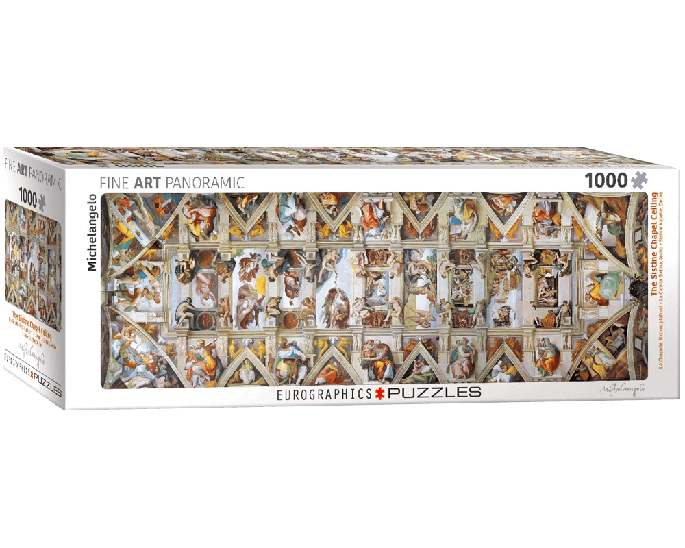 Miguel Angel: Capilla Sixtina: Rompecabezas de Arte 1000 Piezas Eurographics
