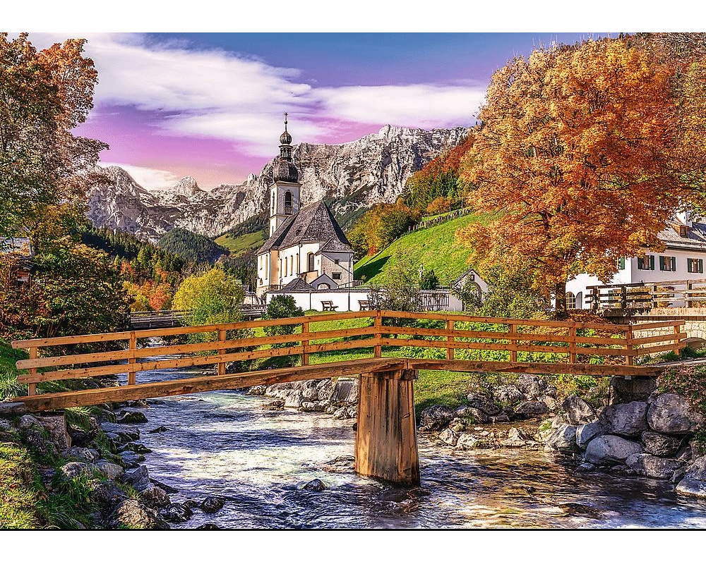Bavaria en Otoño: Rompecabezas 1000 Piezas Trefl