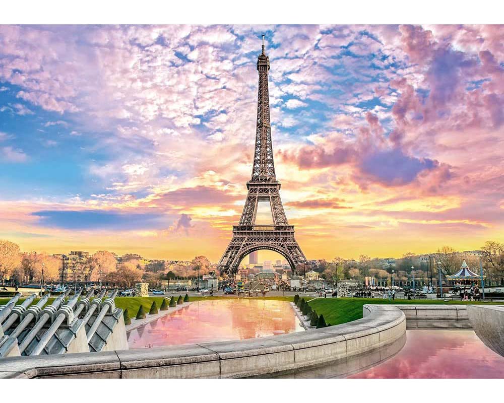 Torre Eiffel Rompecabezas Unlimited fit 1000 Piezas Trefl