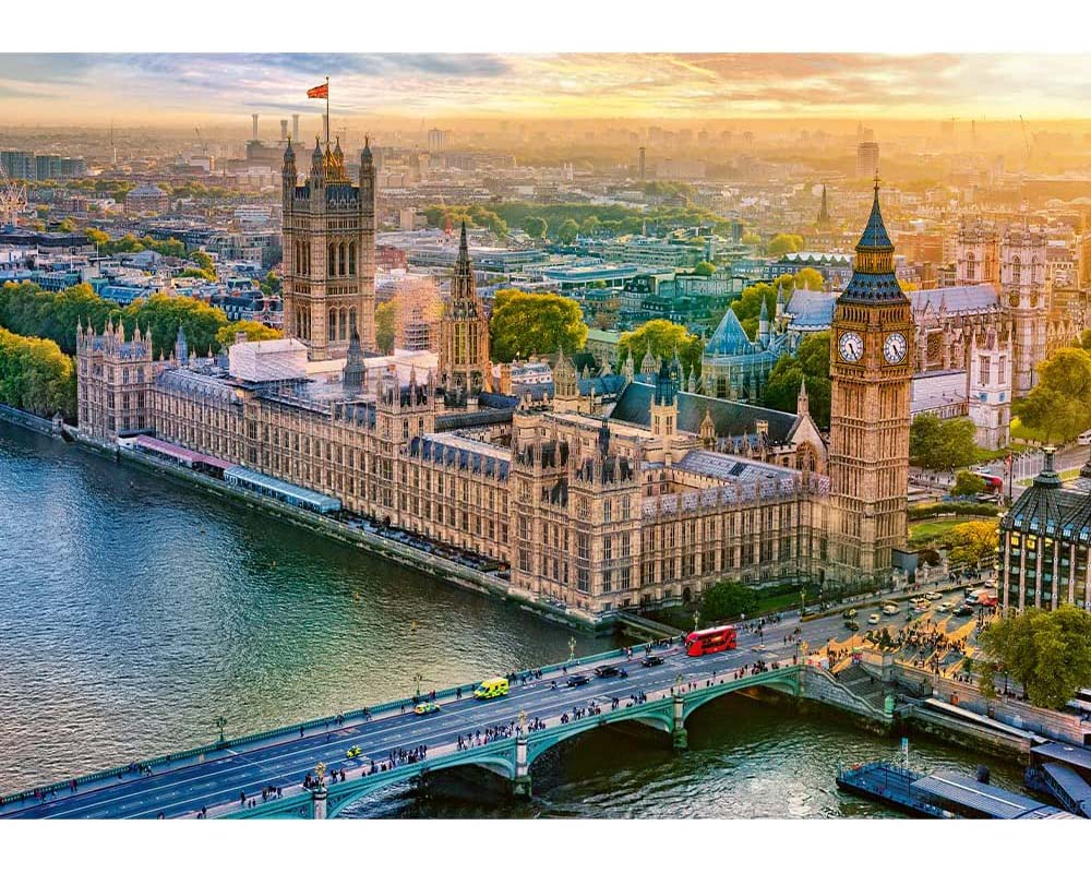 Palacio de Westminster Rompecabezas Unlimited fit 1000 Piezas Trefl