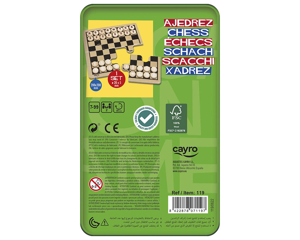 Ajedrez Juego de Mesa Cayro