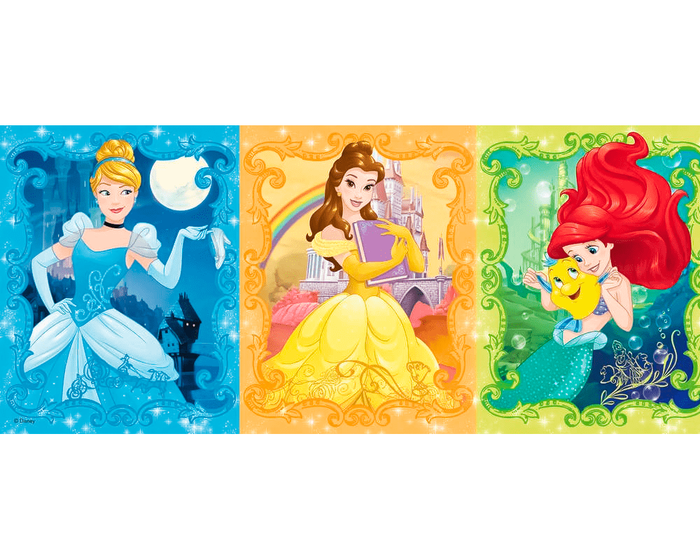 Princesas: Rompecabezas 200 Piezas Panorámico Ravensburger