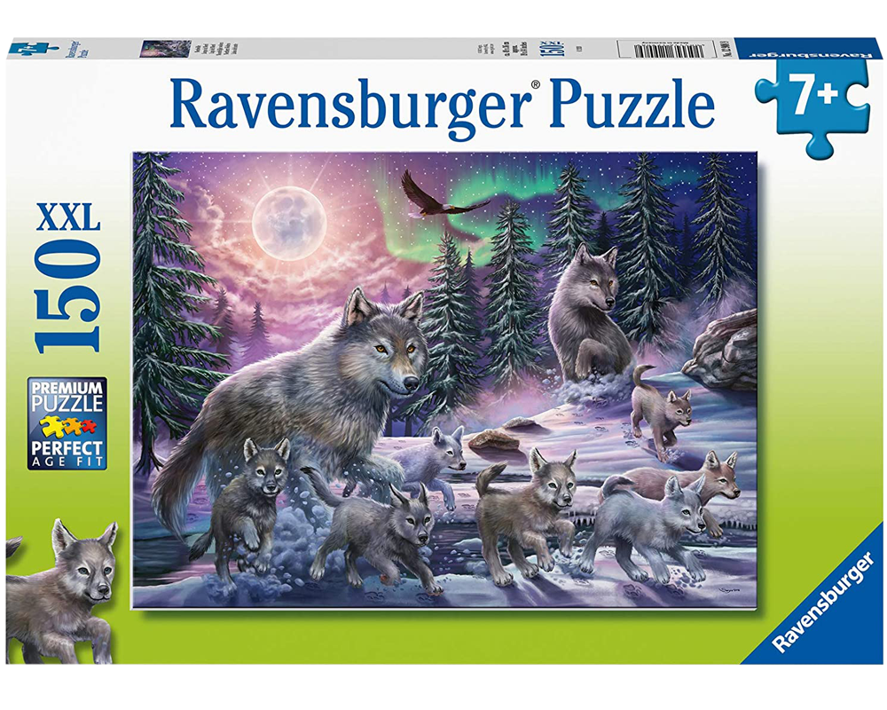 Lobos del Norte: Rompecabezas 150 Piezas XXL Ravensburger