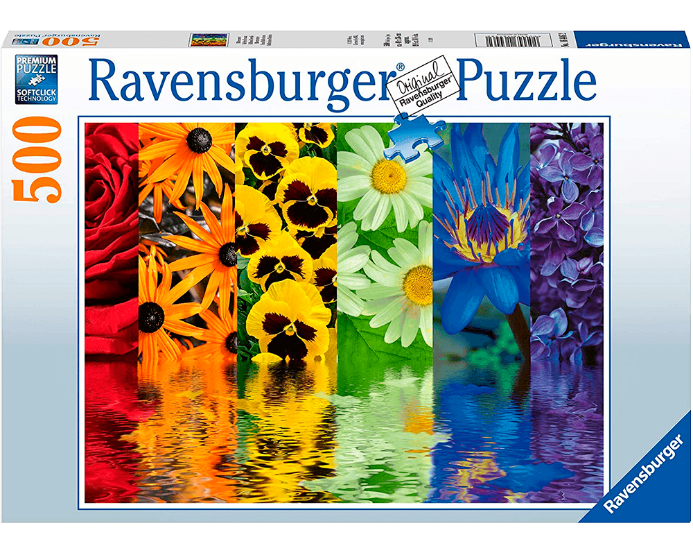 Reflejos Florales: Rompecabezas 500 Piezas Ravensburger