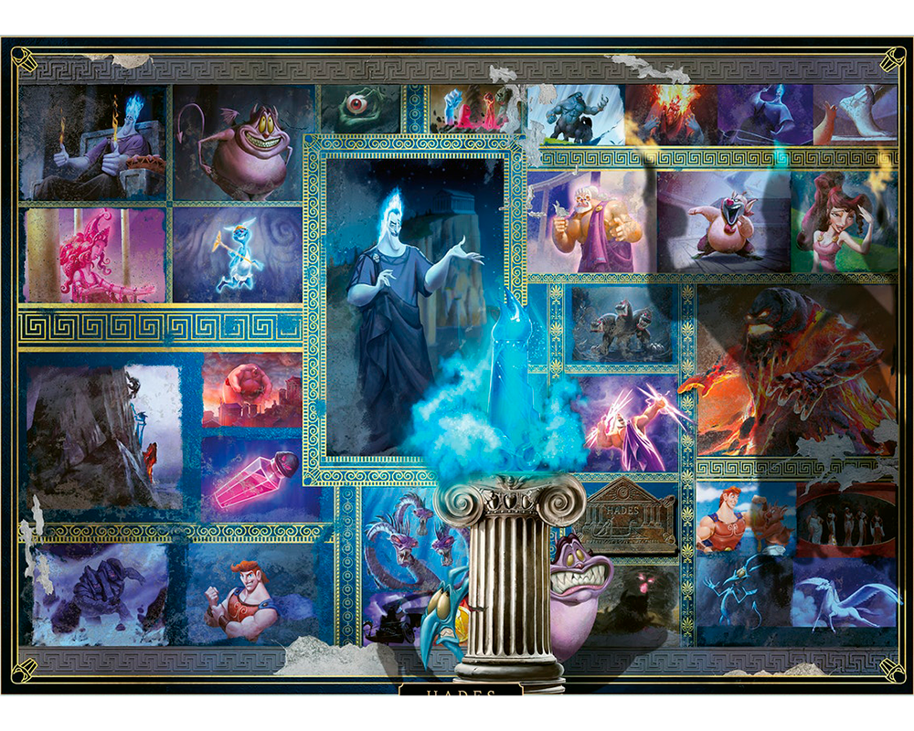 Villanos - Hades: Rompecabezas 1000 Piezas Ravensburger