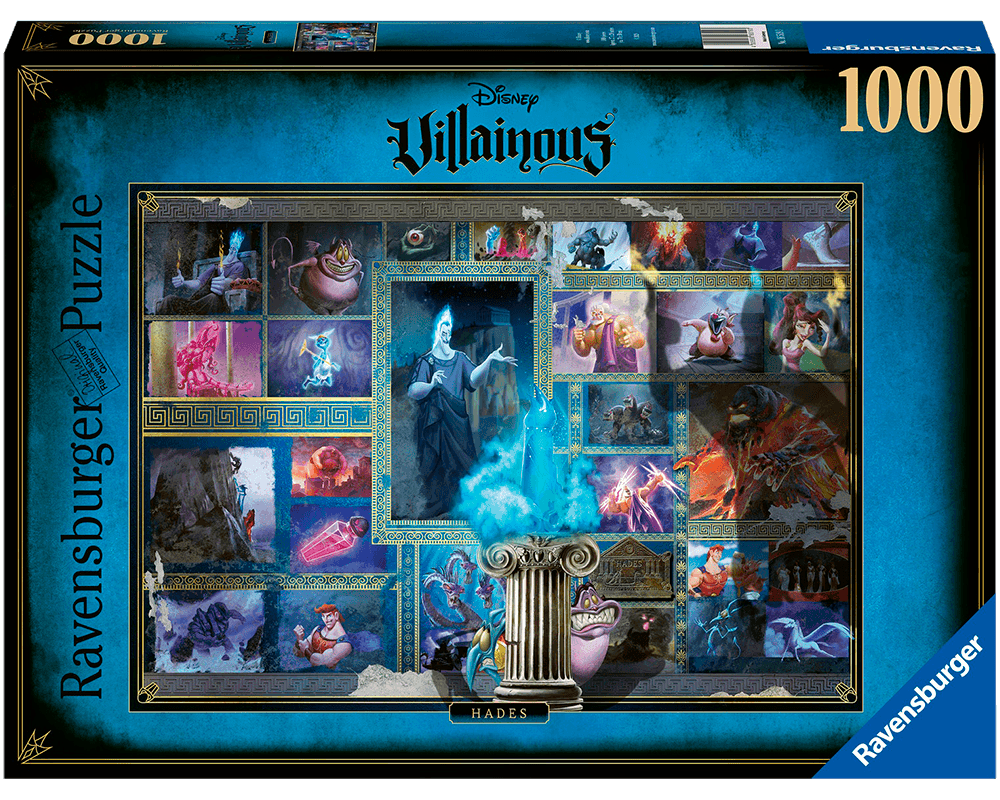 Villanos - Hades: Rompecabezas 1000 Piezas Ravensburger