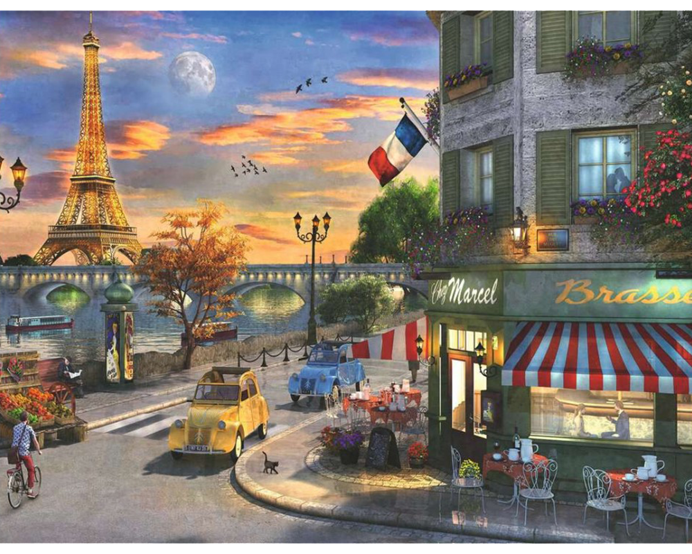 París al Atardecer: Rompecabezas 2000 Piezas Ravensburger