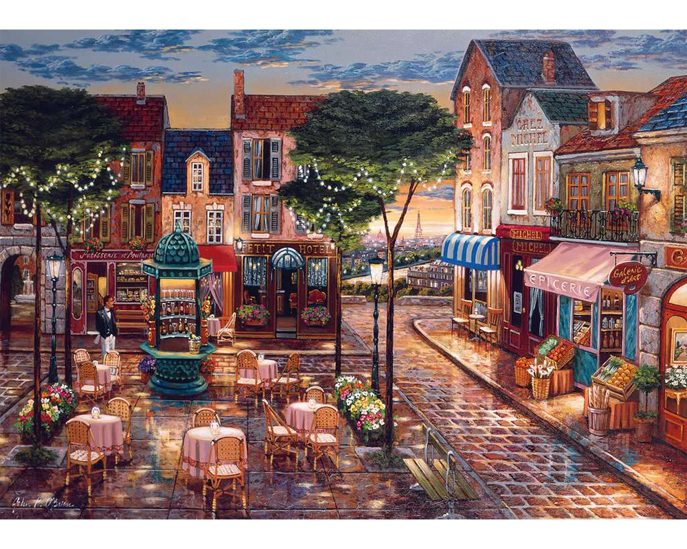 Impresiones de París: Rompecabezas 1000 Piezas Ravensburger