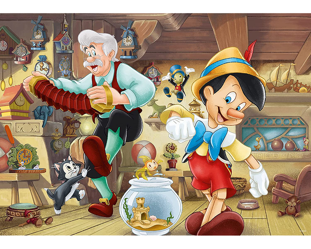 Pinocho: Rompecabezas 1000 Piezas Disney Ravensburger