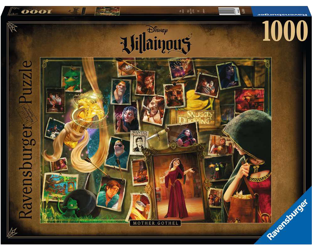 Villanos - Madre Gothel: Rompecabezas 1000 Piezas Ravensburger