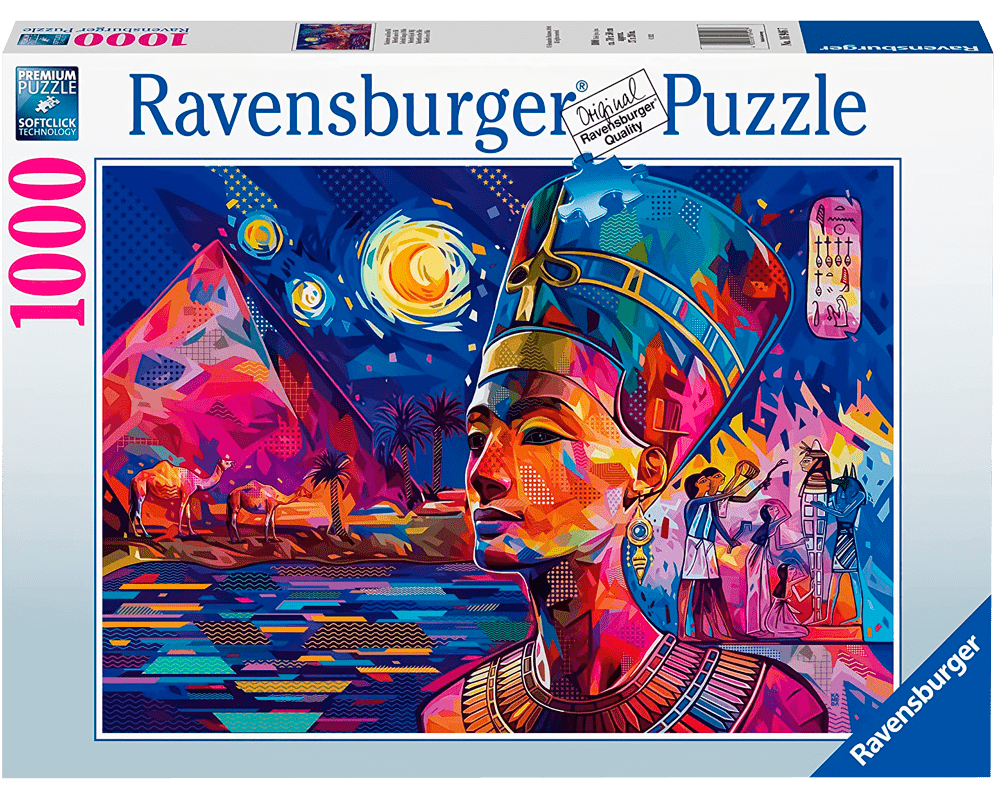 Nefertiti en el Nilo: Rompecabezas 1000 Piezas Ravensburger
