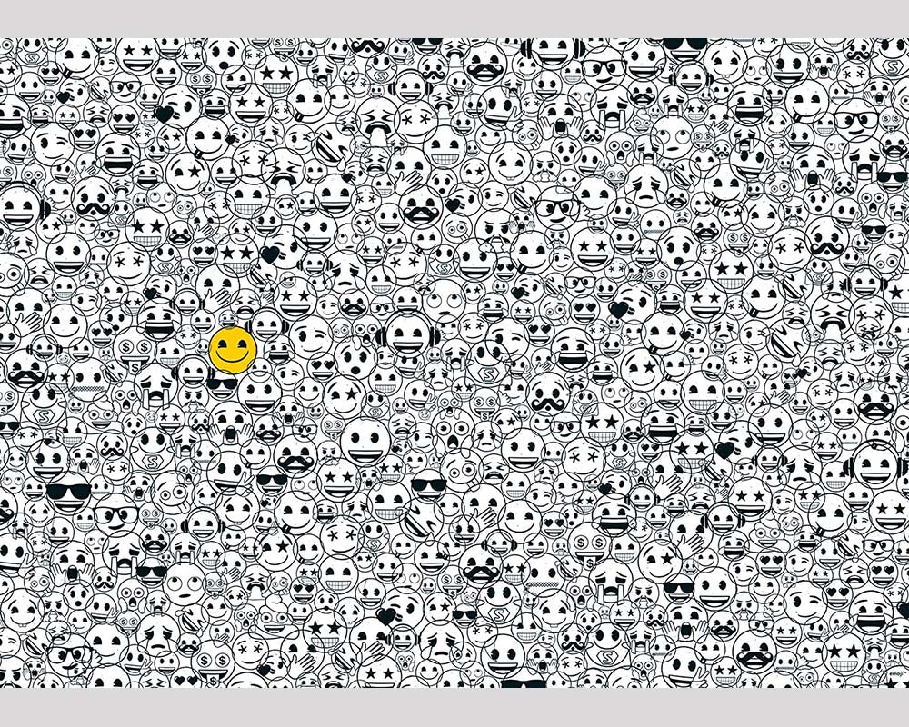 Challenge Emojis Rompecabezas 1000 Piezas Ravensburger