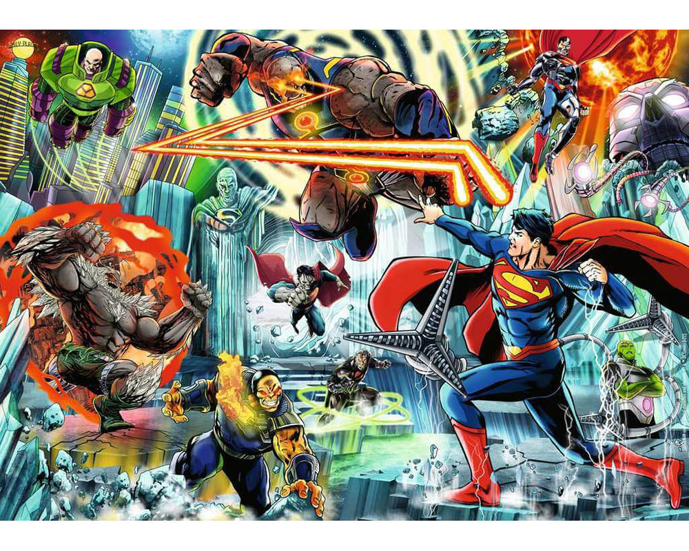DC Comics Superman Rompecabezas 1000 Piezas Ravensburger