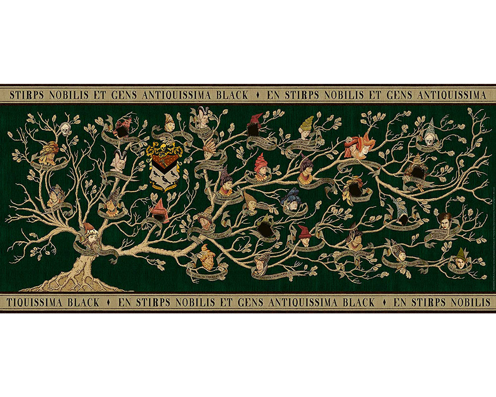 Harry Potter Árbol Familiar Rompecabezas 2000 Piezas Panorámico Ravensburger