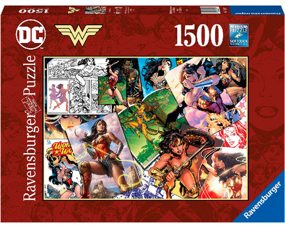 La Mujer Maravilla Rompecabezas 1500 Piezas Ravensburger DC Comics