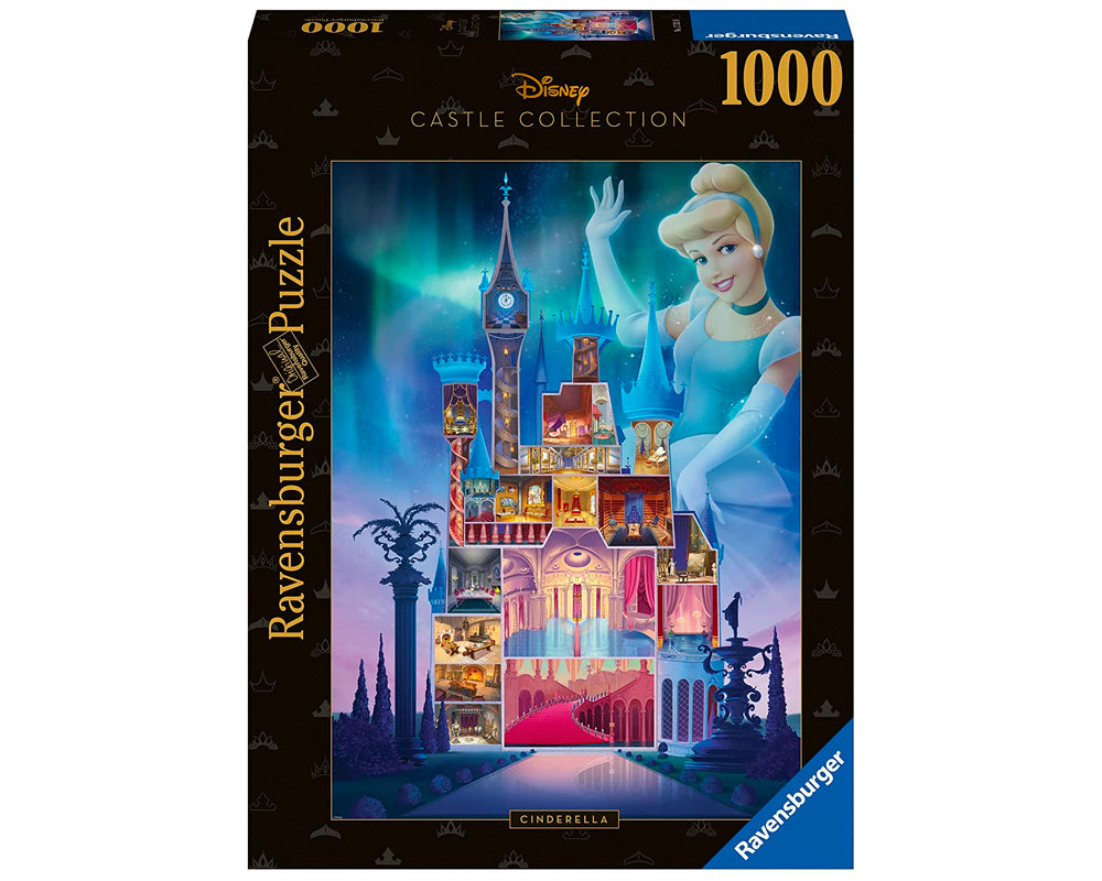 Castillos Disney - Cenicienta Rompecabezas 1000