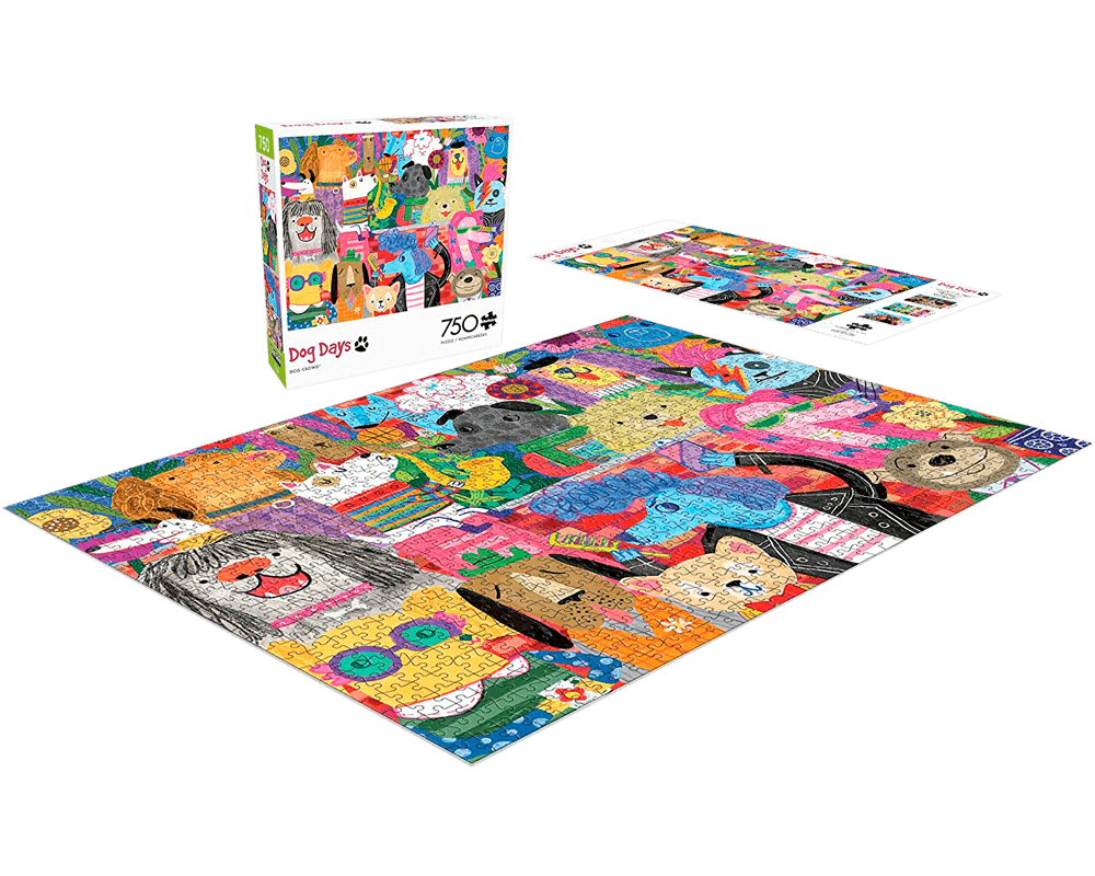 Muchos Perros: Rompecabezas 750 Piezas Buffalo Games
