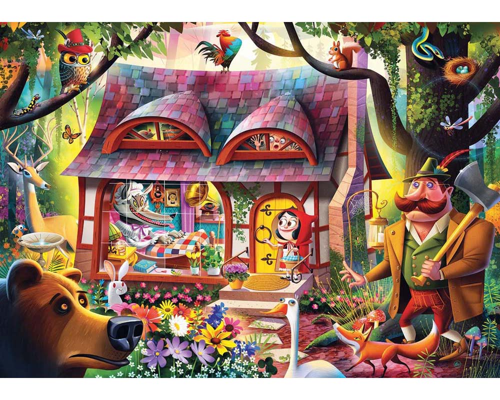 Caperucita Rompecabezas 1000 Piezas Ravensburger