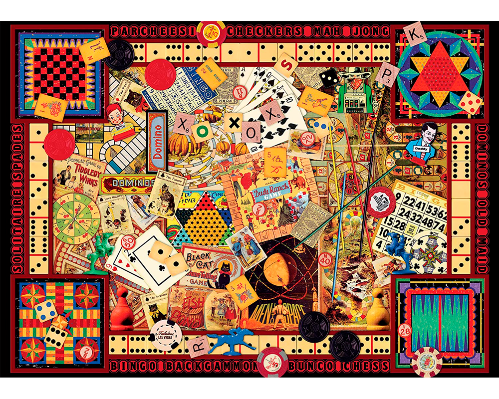 Juegos Clásicos: Rompecabezas 1000 Piezas Ravensburger