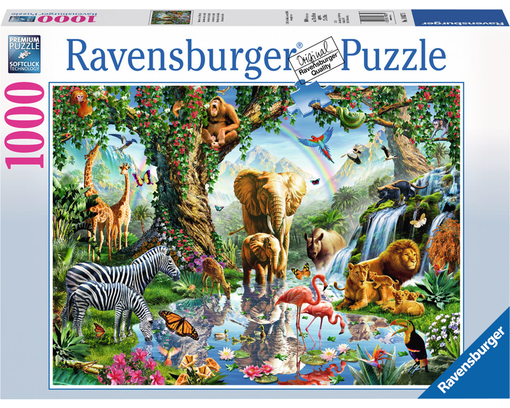 Aventuras en la Selva: Rompecabezas 1000 Piezas Ravensburger