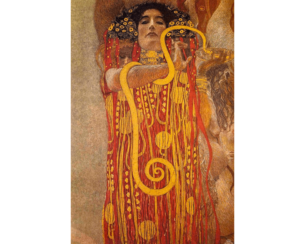 Klimt - Hygieia: Rompecabezas de Arte 1000 Piezas Ricordi