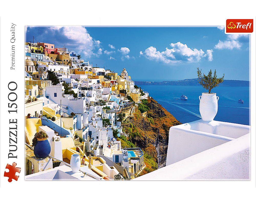Santorini: Rompecabezas 1500 Piezas Trefl