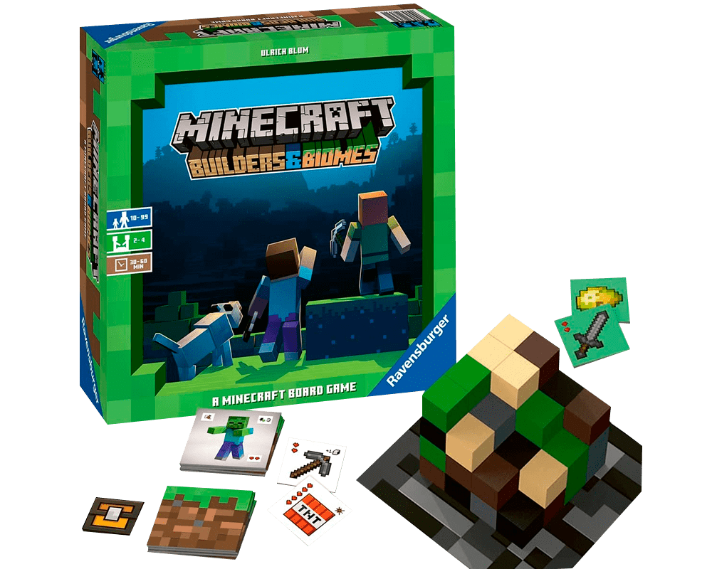 Minecraft - Builders & Biomes: Juego de Mesa Ravensburger