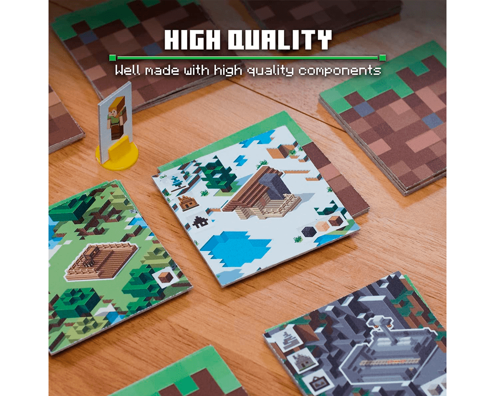 Minecraft - Builders & Biomes: Juego de Mesa Ravensburger