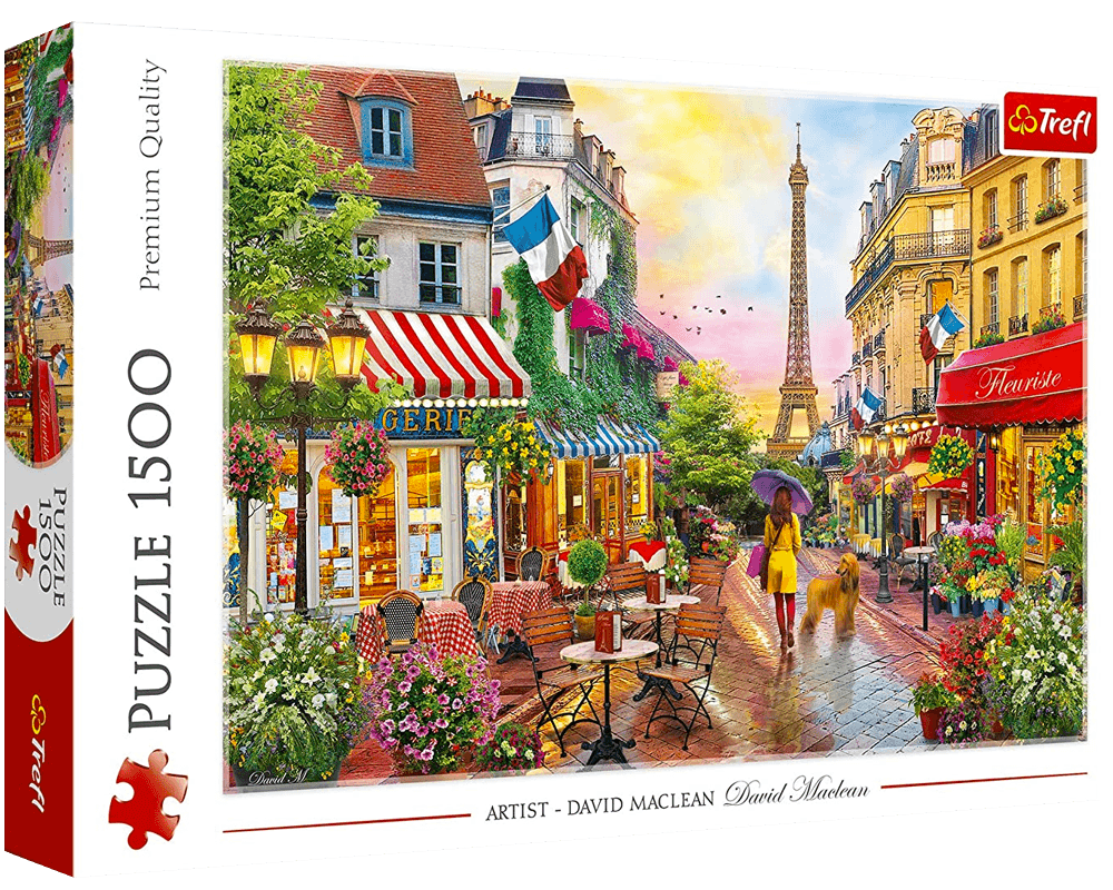 Nostálgico, París: Rompecabezas 1500 Piezas Trefl