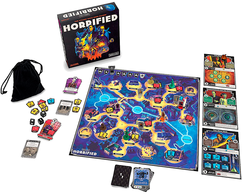 Horrified: Juego de Mesa Ravensburger