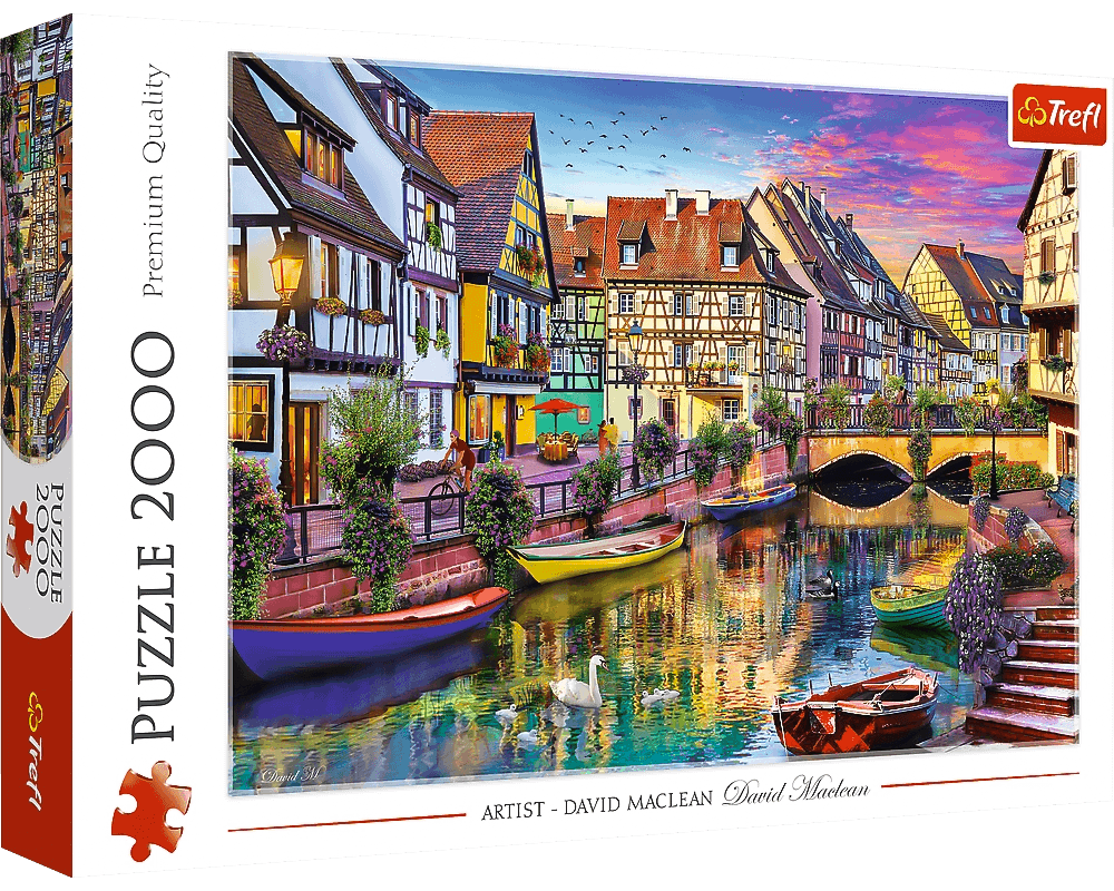 Puerto de Colmar, Francia: Rompecabezas 2000 Piezas Trefl