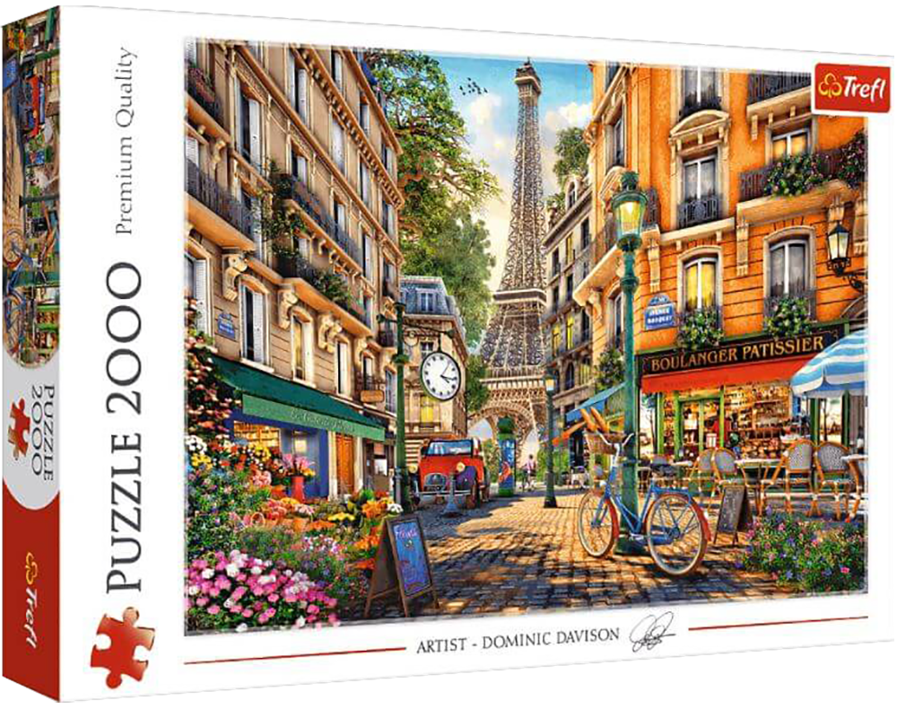Tarde en París: Rompecabezas 2000 Piezas Trefl