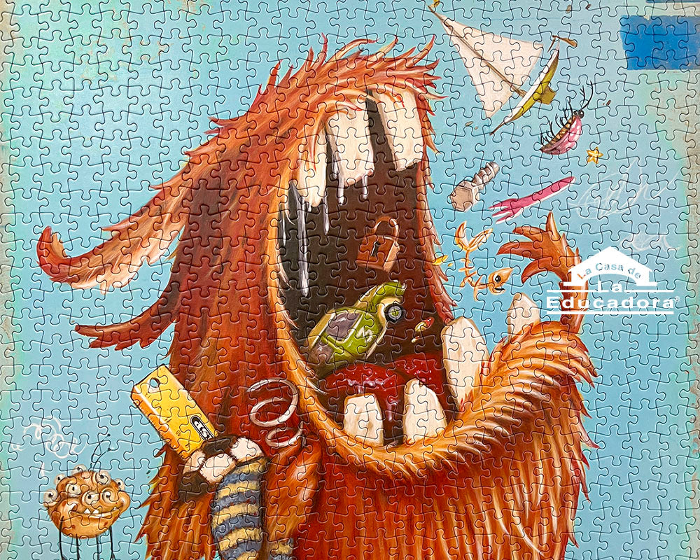 Zozoville Omnívoro Rompecabezas 1000 Piezas Heye