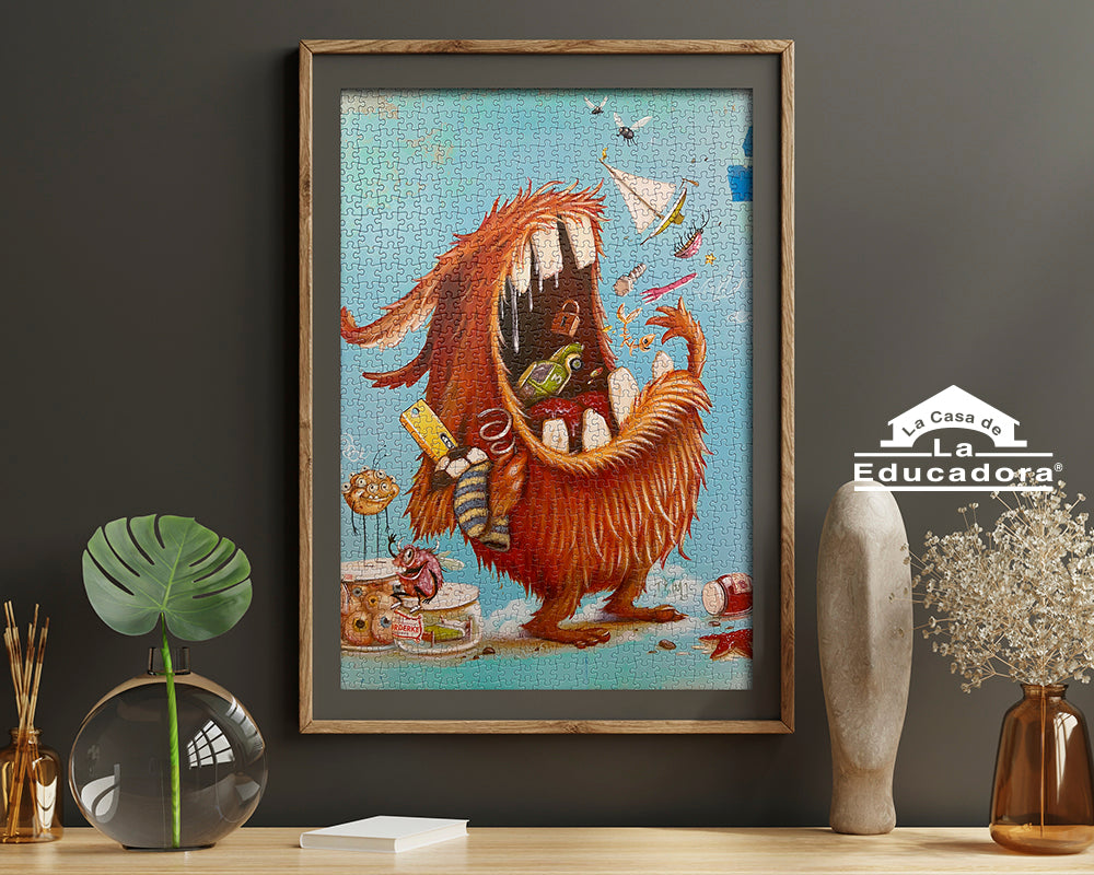 Zozoville Omnívoro Rompecabezas 1000 Piezas Heye