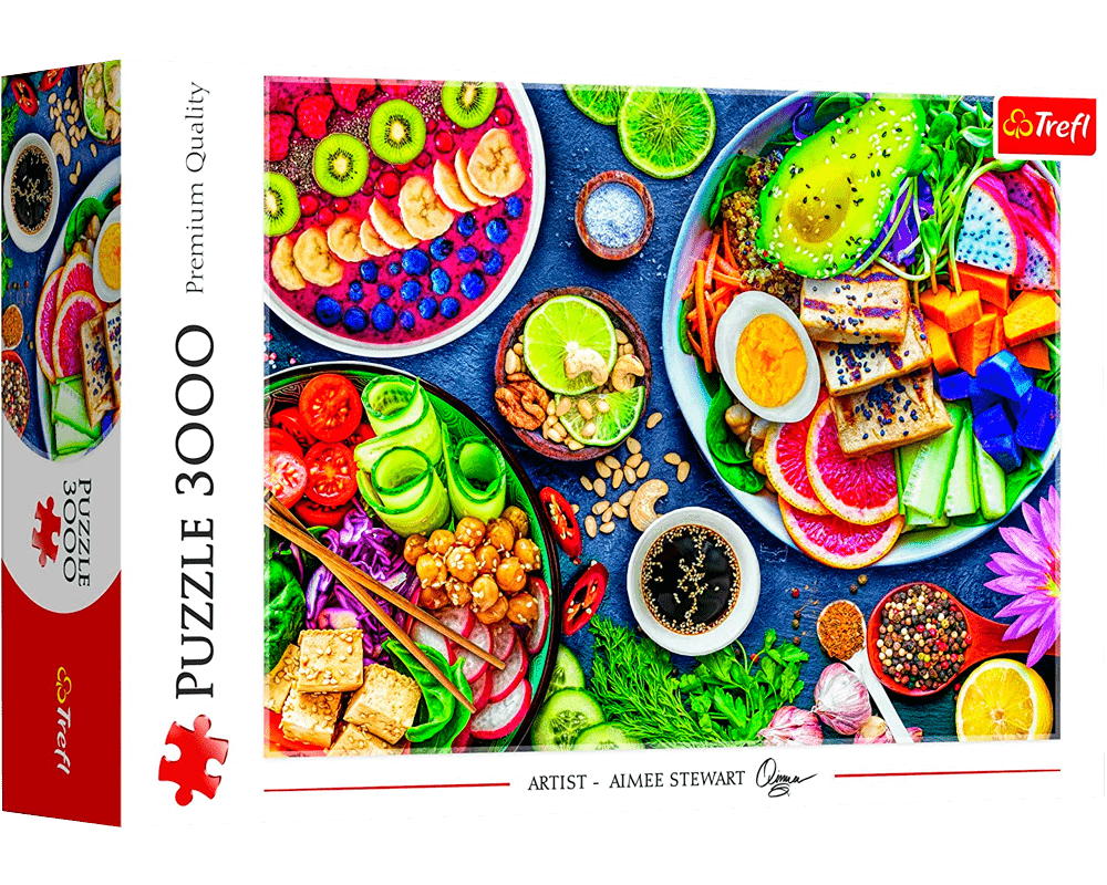 Comida Asiatica Rompecabezas 3000 Piezas Trefl