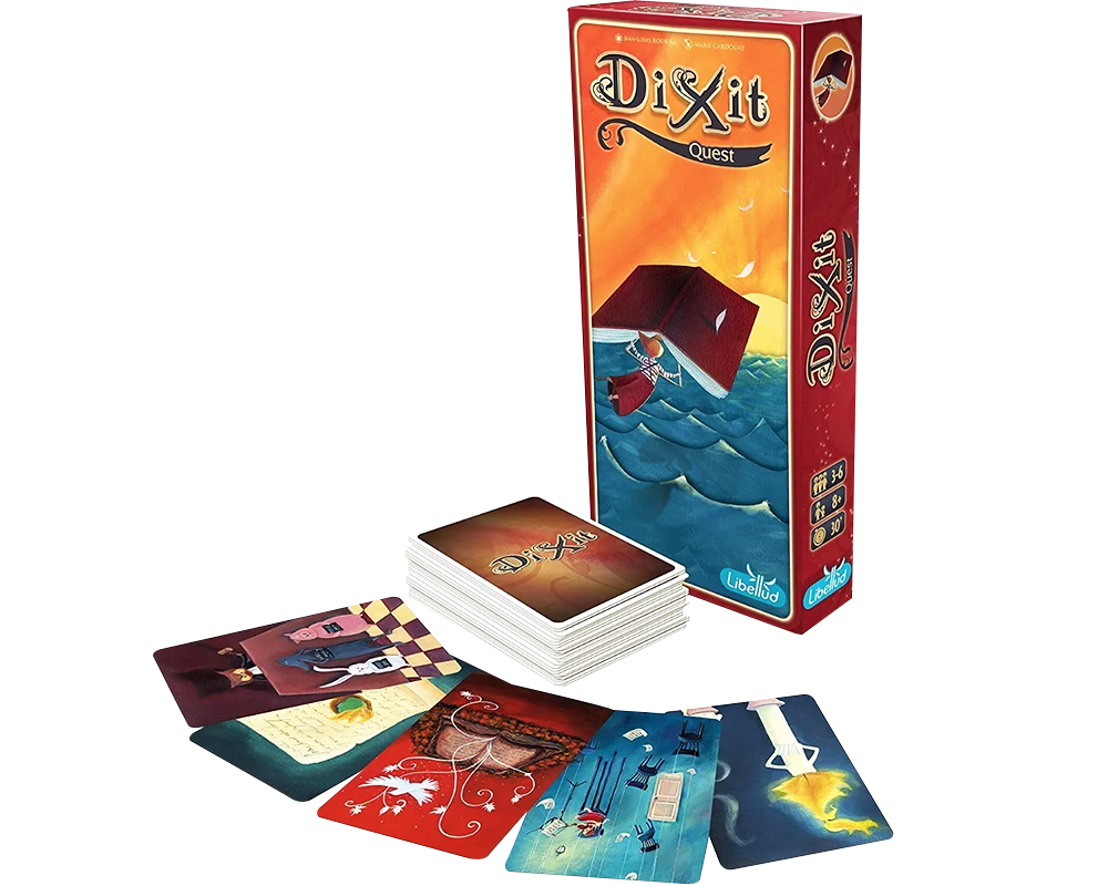 Dixit Quest Extensión Juego de Mesa en Español. Asmodee